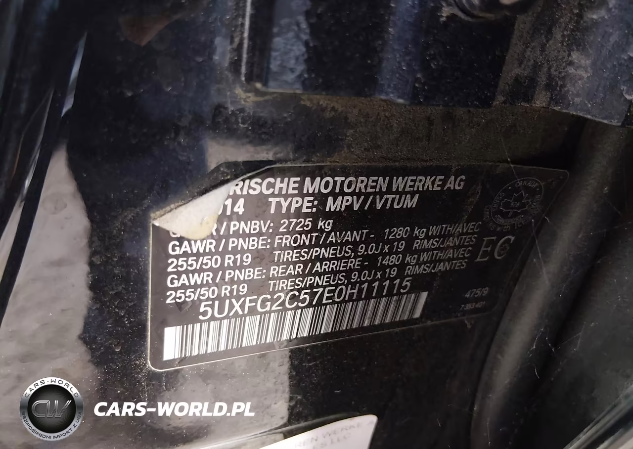 2014 BMW X6 xDrive35I VIN:5UXFG2C57E0H11115 - 9