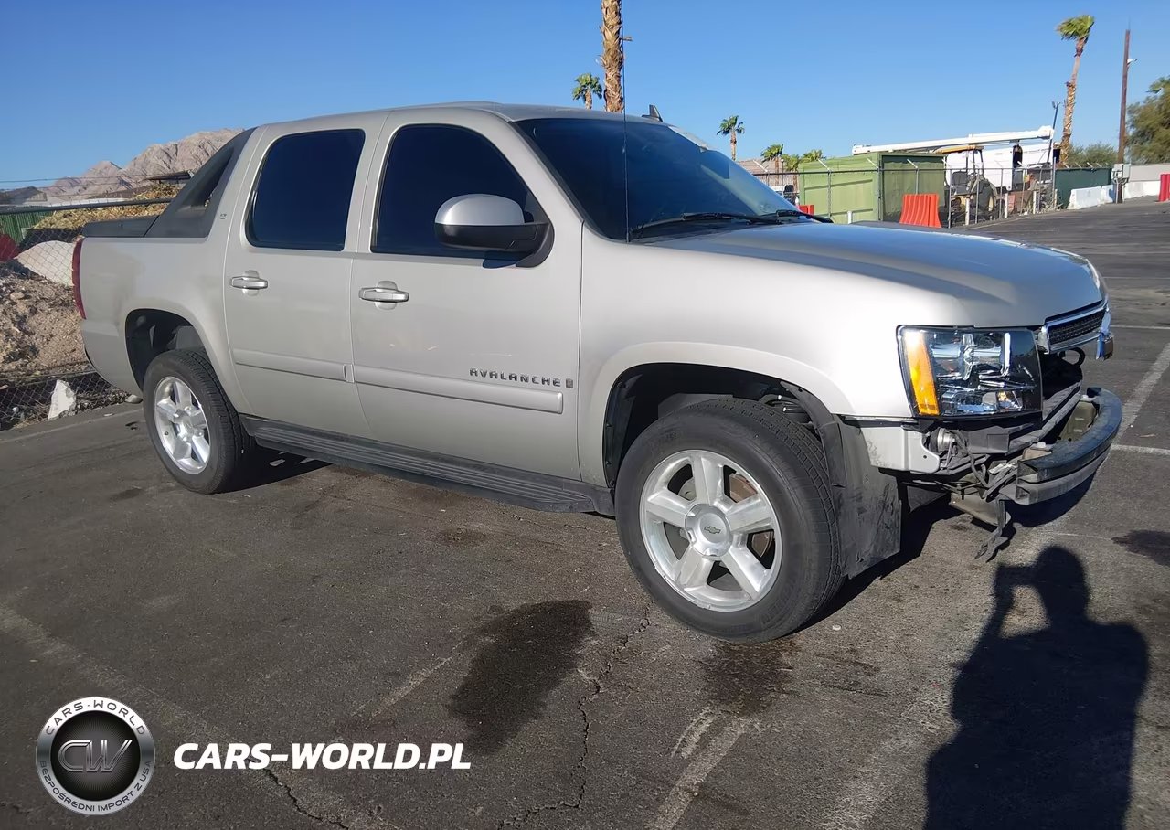 2007 Chevrolet Avalanche 1500 Lt VIN:3GNEC120X7G271600 - 1