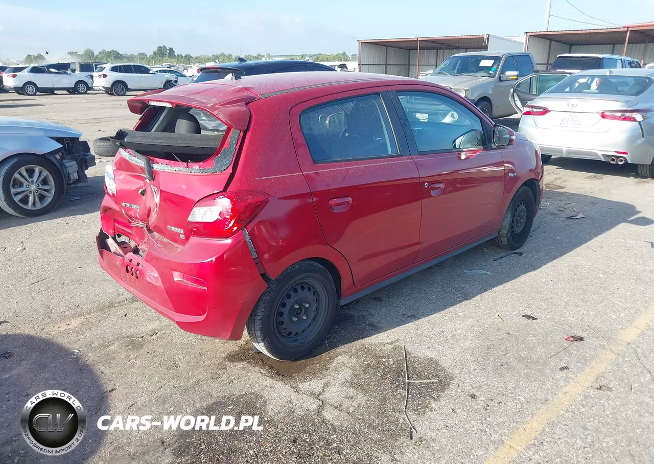 2017 Mitsubishi Mirage Se VIN:ML32A4HJ2HH014251 - 4