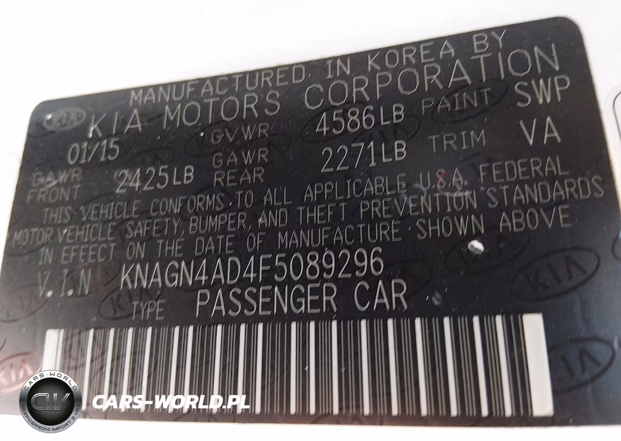 2015 Kia Optima Hybrid Ex VIN:KNAGN4AD4F5089296 - 9