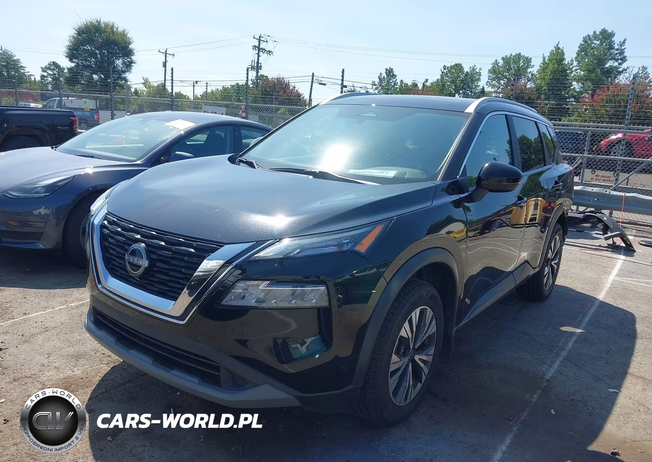 2022 Nissan Rogue Sv Fwd VIN:5N1BT3BA2NC733319 - 2