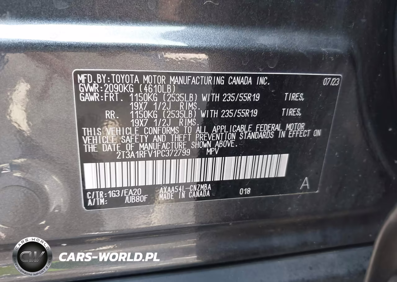 2023 Toyota Rav4 Xle Premium VIN:2T3A1RFV1PC372799 - 9