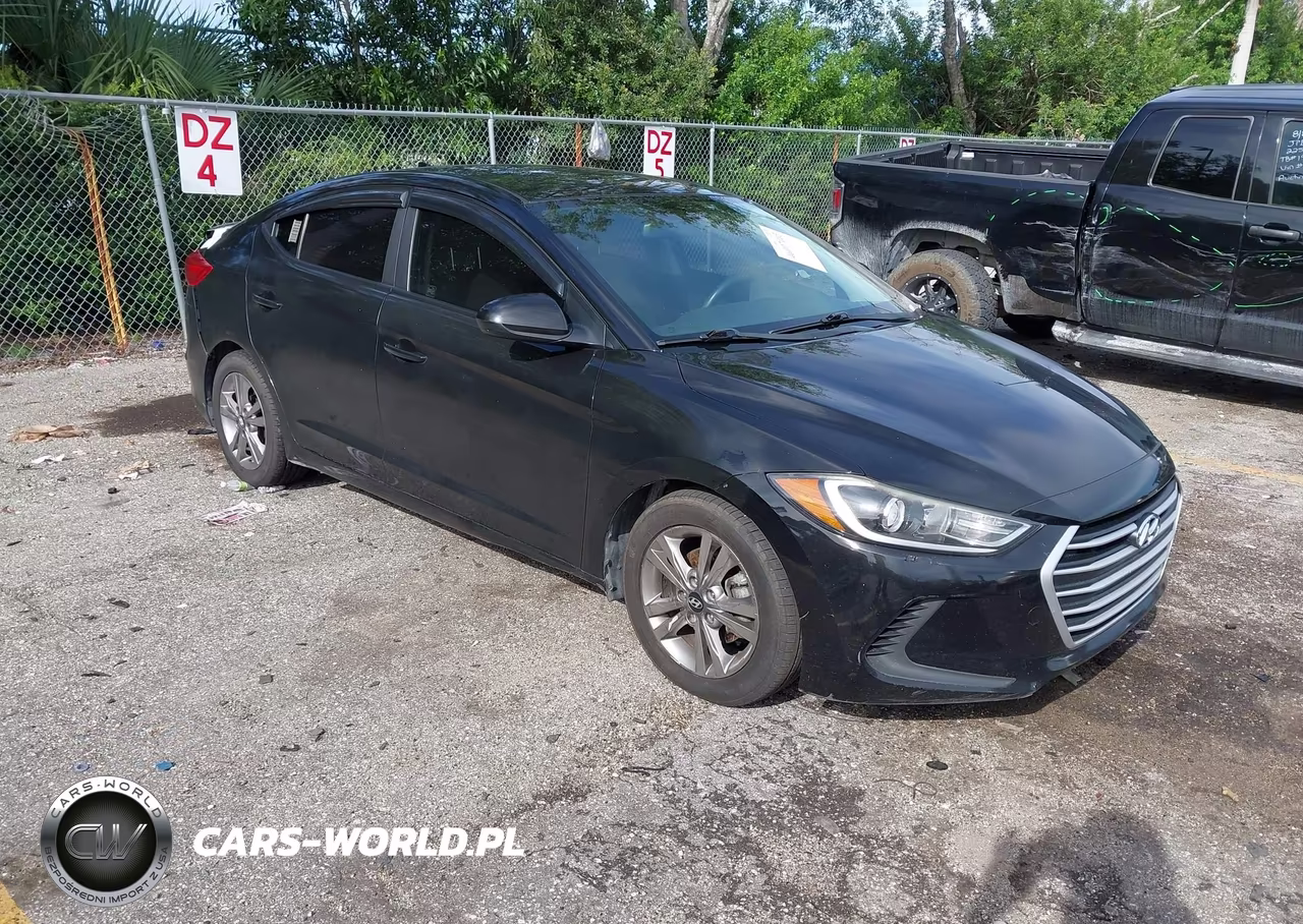 2017 Hyundai Elantra Se VIN:KMHD84LF5HU201300 - 1