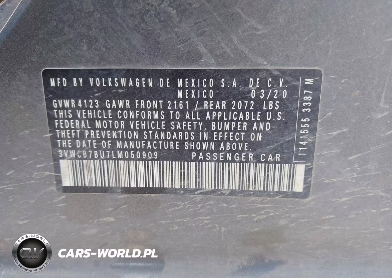 2020 Volkswagen Jetta 1.4T R-Line-1.4T S-1.4T Se VIN:3VWCB7BU7LM050909 - 9
