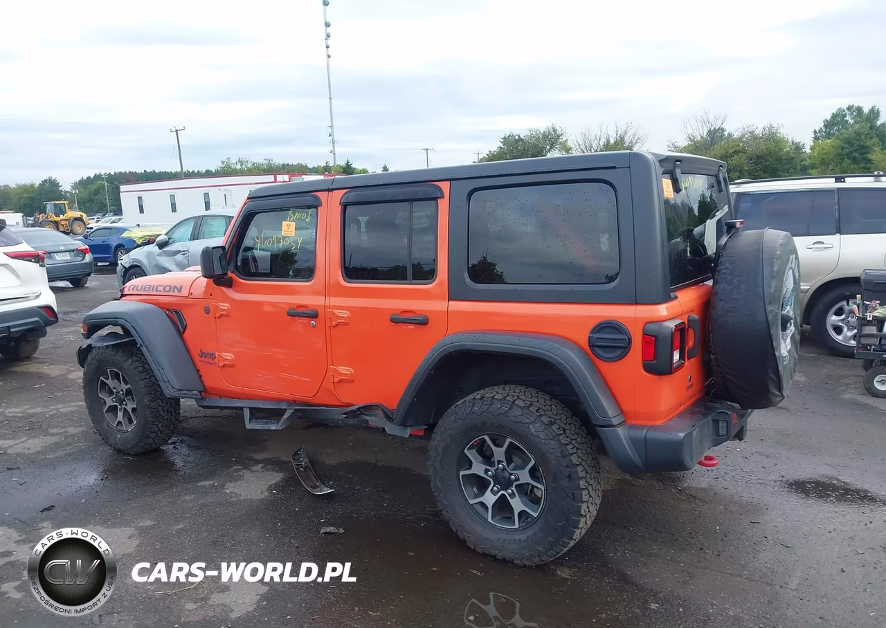 2018 Jeep Wrangler Unlimited Rubicon 4X4 VIN:1C4HJXFG9JW307601 - 3