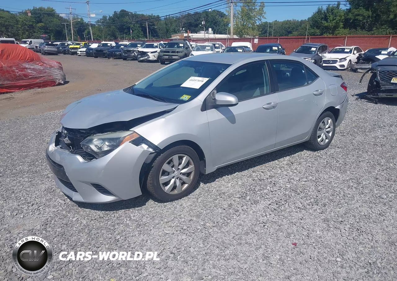 2016 Toyota Corolla Le VIN:2T1BURHE9GC496272 - 2