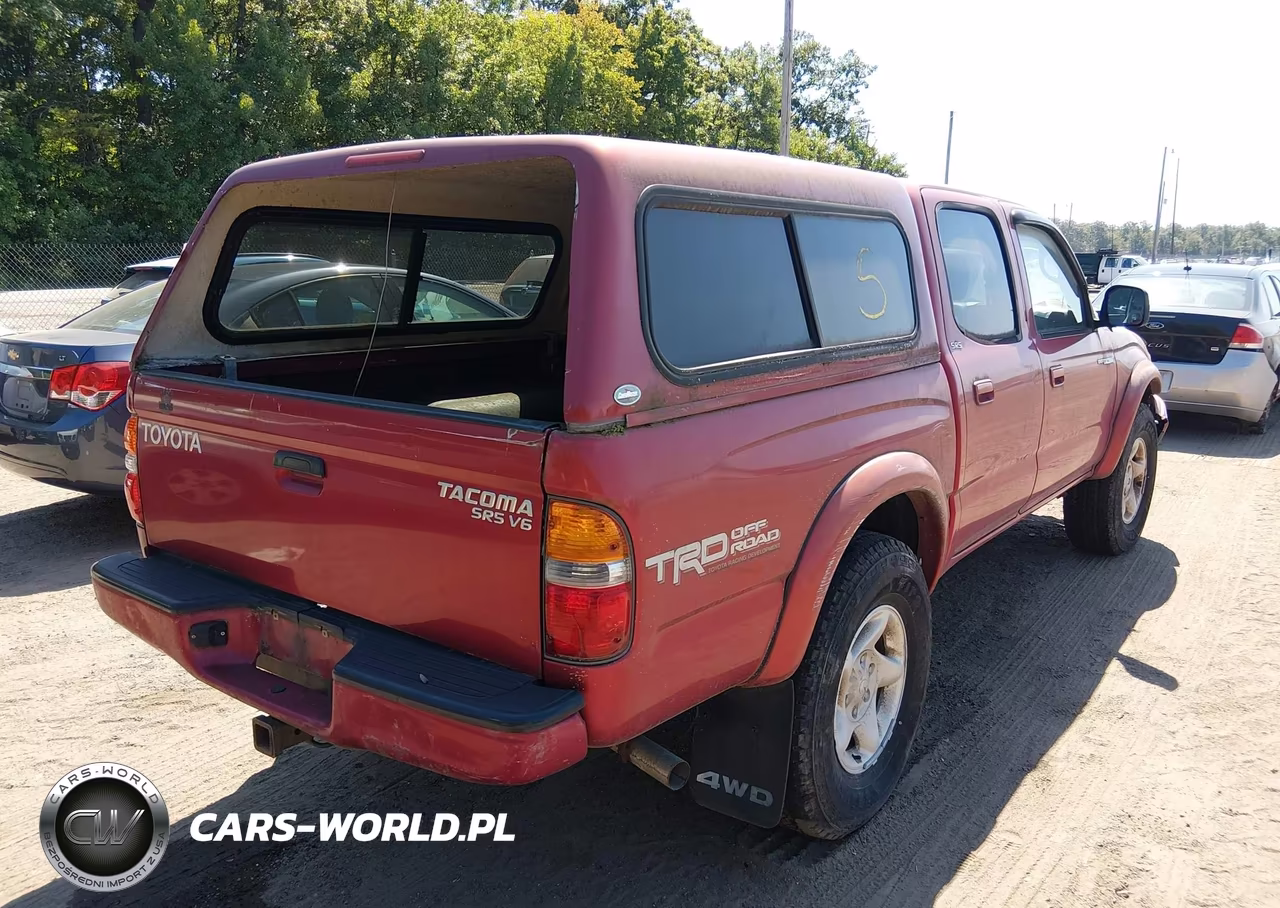 2001 Toyota Tacoma Base V6 VIN:5TEHN72N11Z783353 - 4