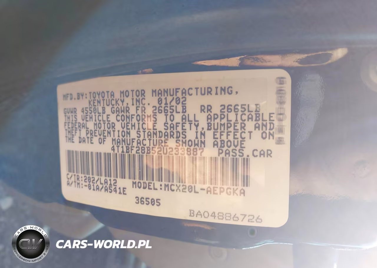 2002 Toyota Avalon Xls VIN:4T1BF28B52U233887 - 9