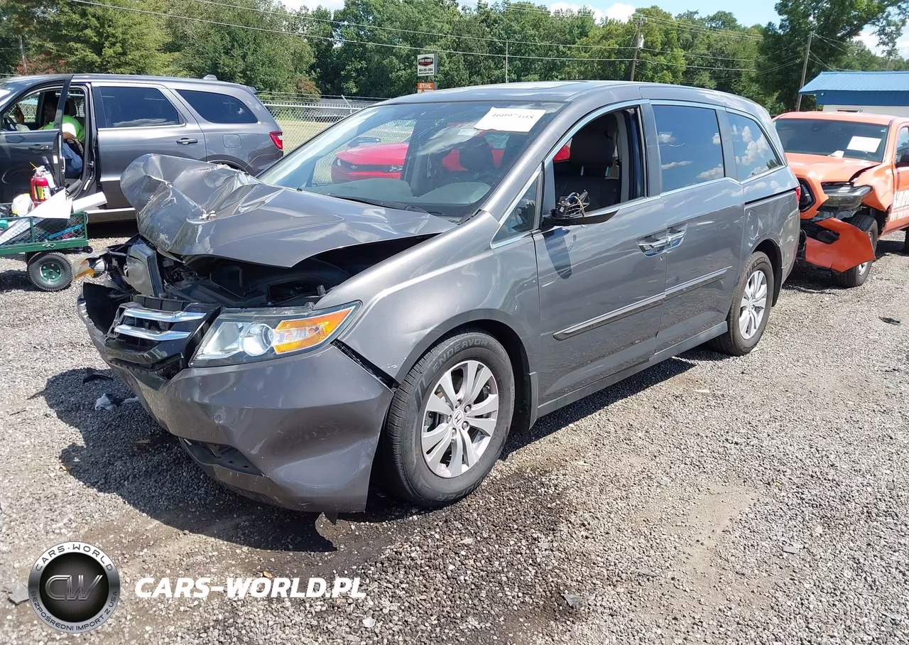 2014 Honda Odyssey Ex-L VIN:5FNRL5H69EB028117 - 2