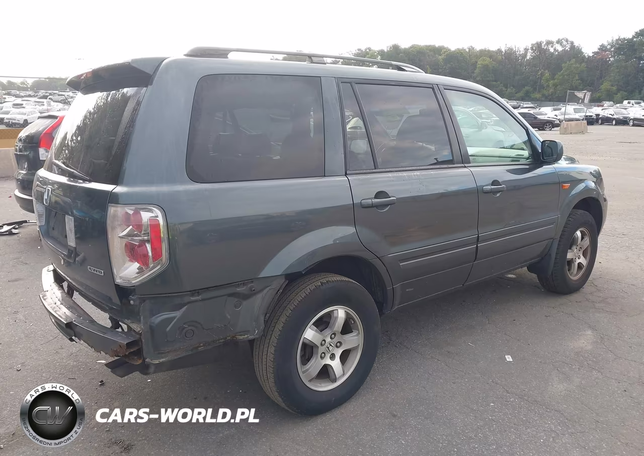 2006 Honda Pilot Ex-L VIN:5FNYF18546B002030 - 4