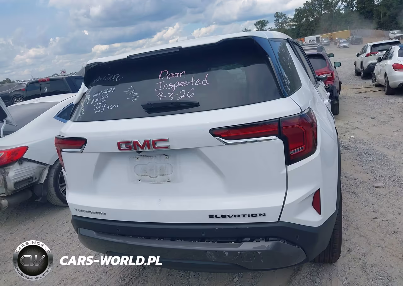 2026 GMC Terrain Fwd Elevation VIN:3GKALMEG7TL299801 - 15