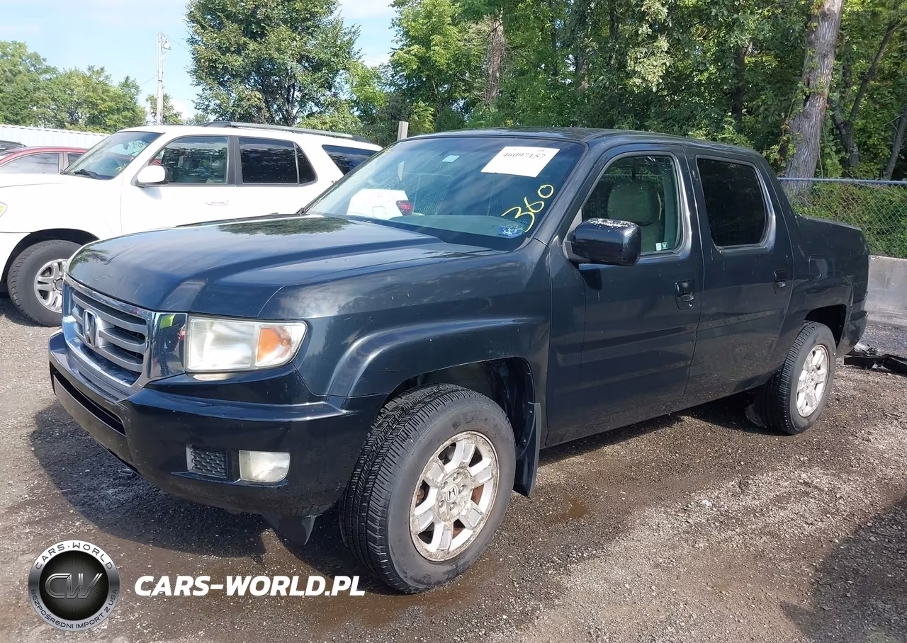 2012 Honda Ridgeline Rts VIN:5FPYK1F42CB459914 - 2
