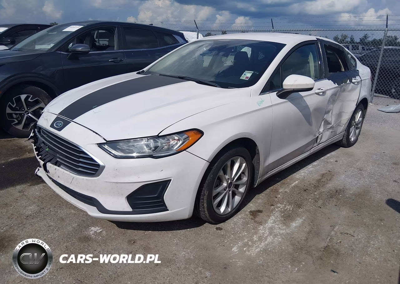 2020 Ford Fusion Hybrid Se VIN:3FA6P0LUXLR191599 - 2