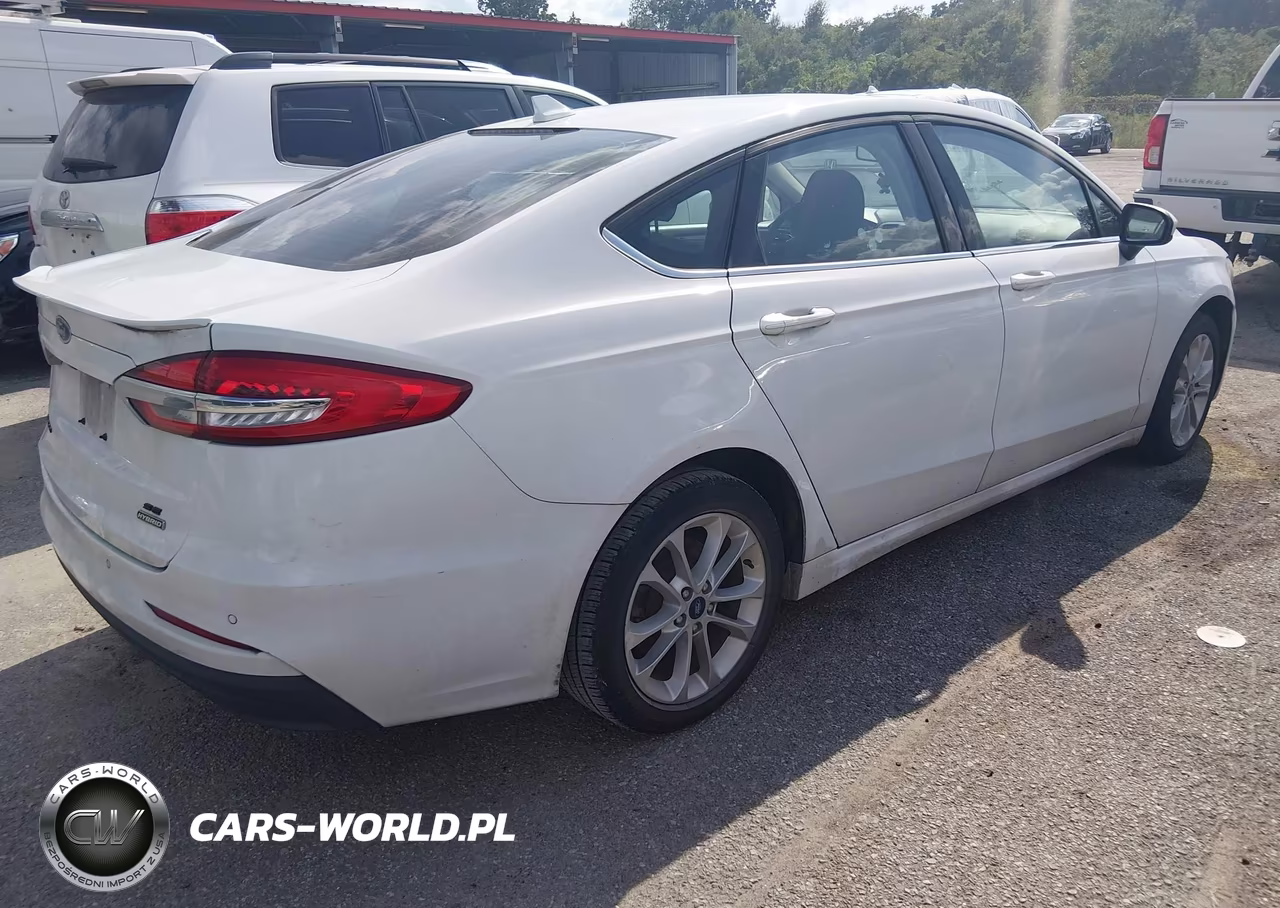 2020 Ford Fusion Hybrid Se VIN:3FA6P0LUXLR191599 - 4