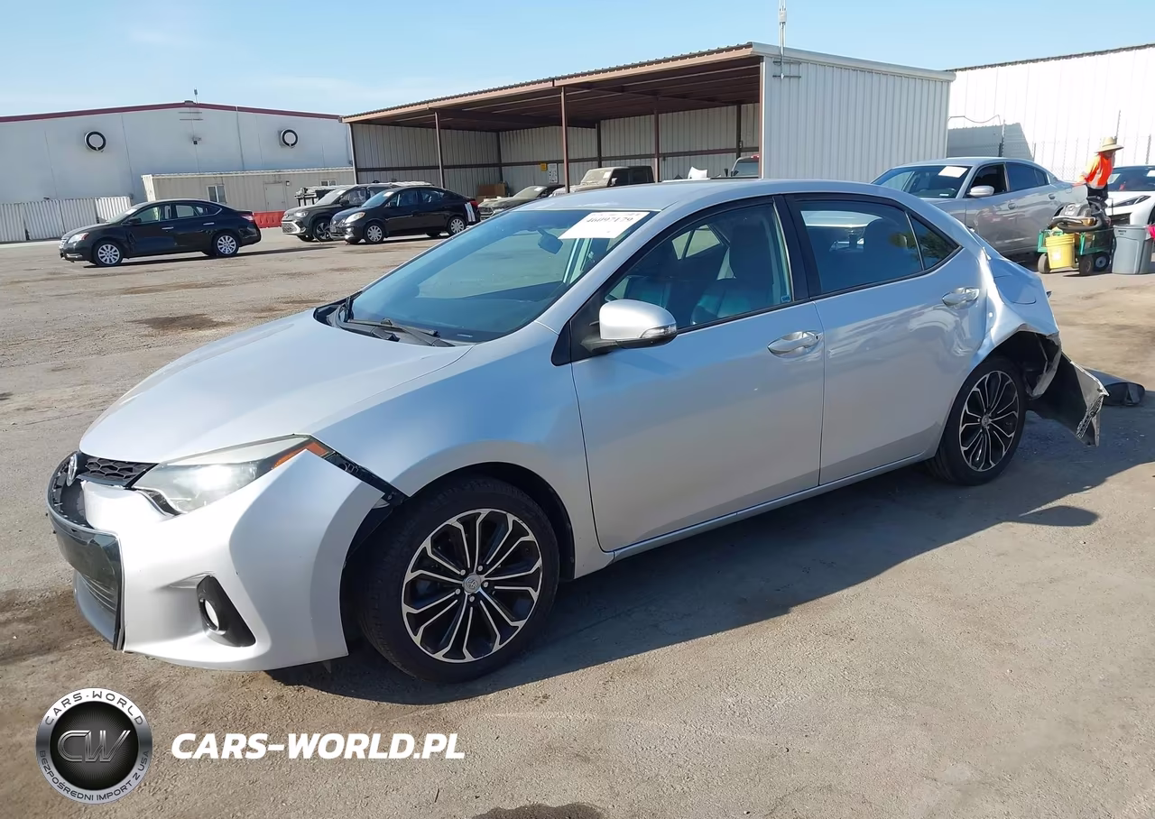 2015 Toyota Corolla S Plus VIN:5YFBURHE0FP309631 - 2