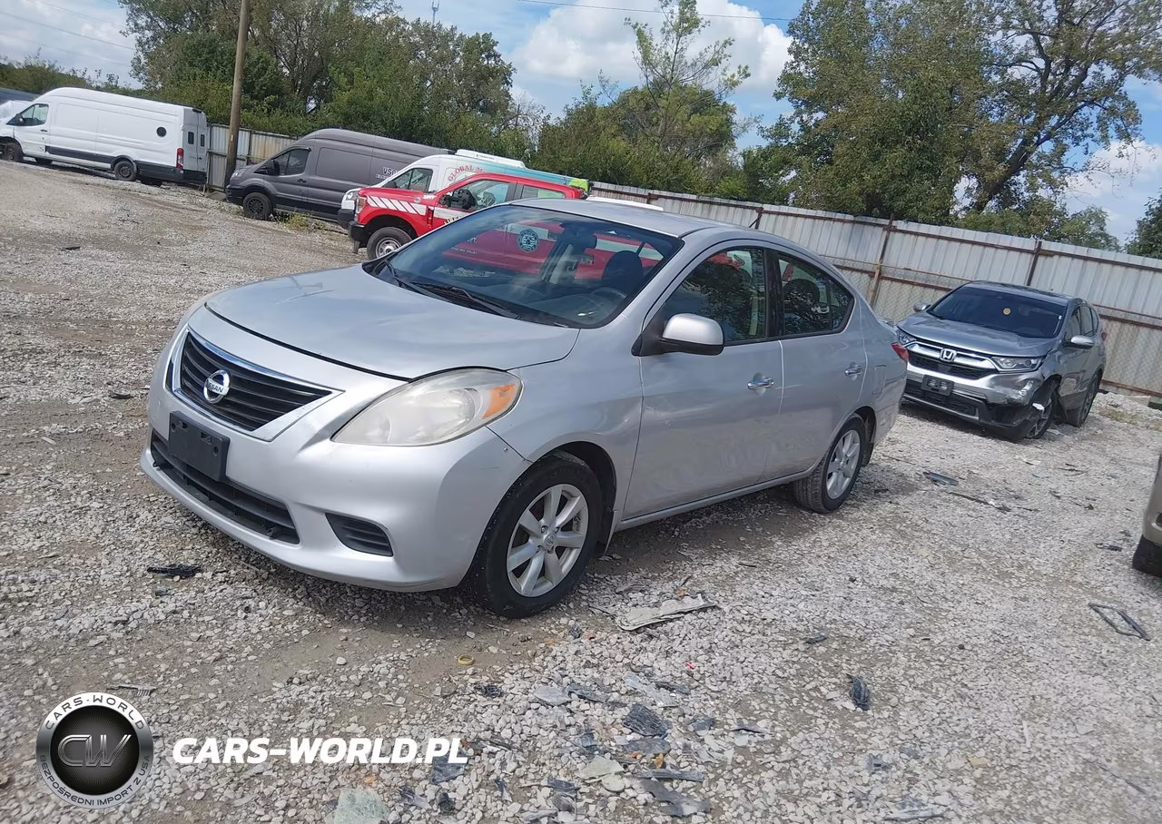 2014 Nissan Versa 1.6 Sv VIN:3N1CN7AP2EL843892 - 2