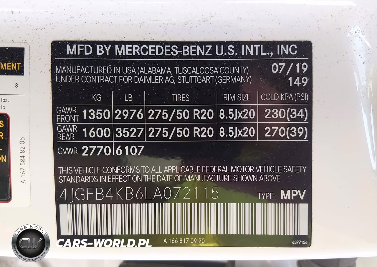 2020 Mercedes-Benz Gle 350 4Matic VIN:4JGFB4KB6LA072115 - 9