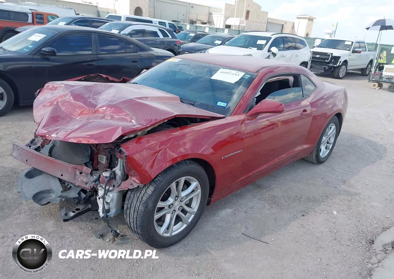 2014 Chevrolet Camaro 2Ls VIN:2G1FA1E39E9227600 - 2