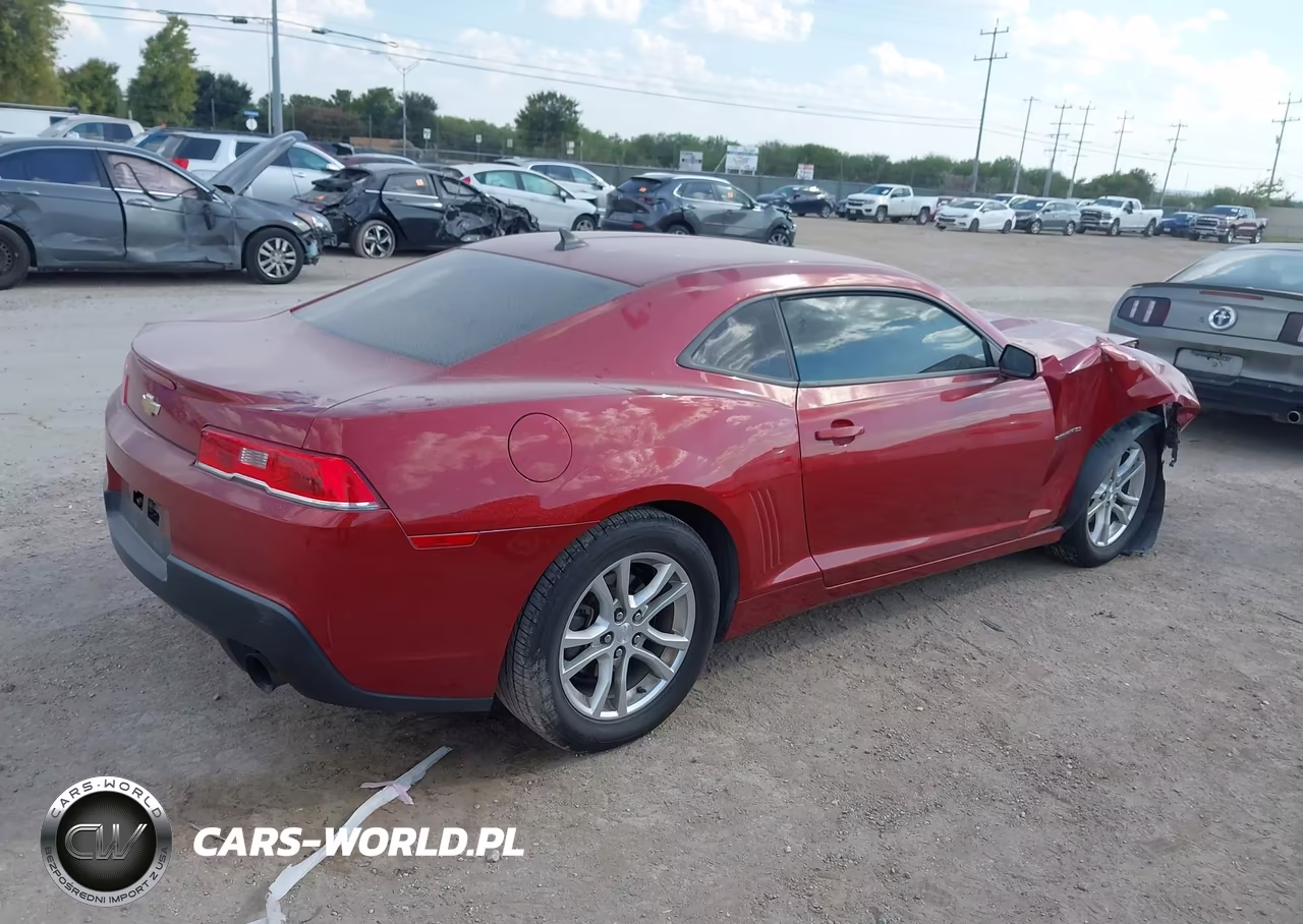 2014 Chevrolet Camaro 2Ls VIN:2G1FA1E39E9227600 - 4