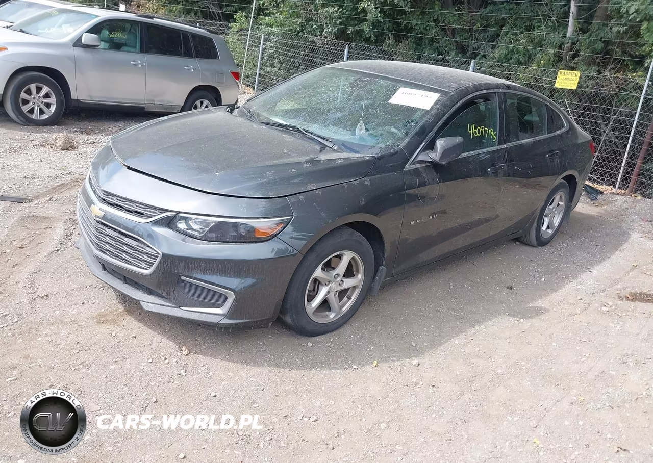 2017 Chevrolet Malibu Ls VIN:1G1ZB5ST9HF220650 - 2