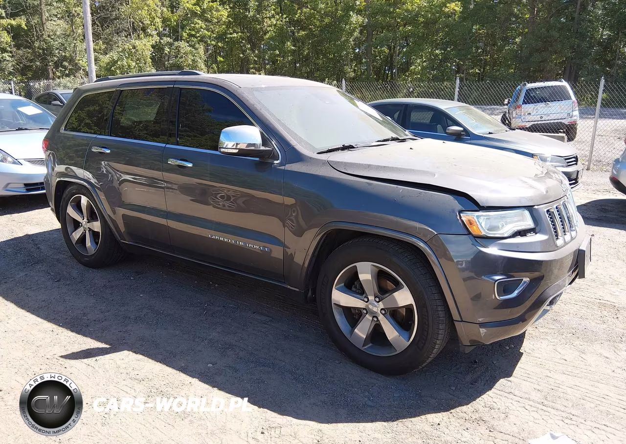 2014 Jeep Grand Cherokee Overland VIN:1C4RJFCG6EC427382 - 1