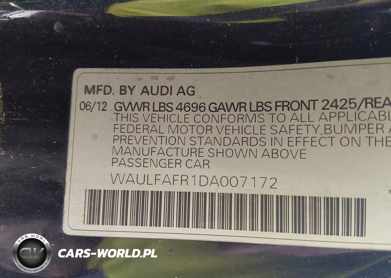 2013 Audi A5 2.0T Premium VIN:WAULFAFR1DA007172 - 9