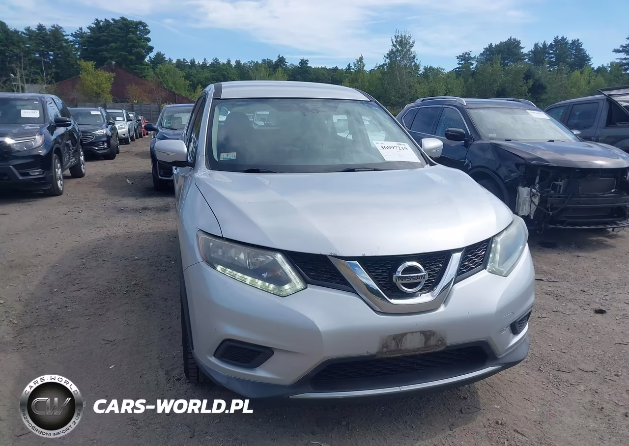 2015 Nissan Rogue S VIN:KNMAT2MV0FP504531 - 13