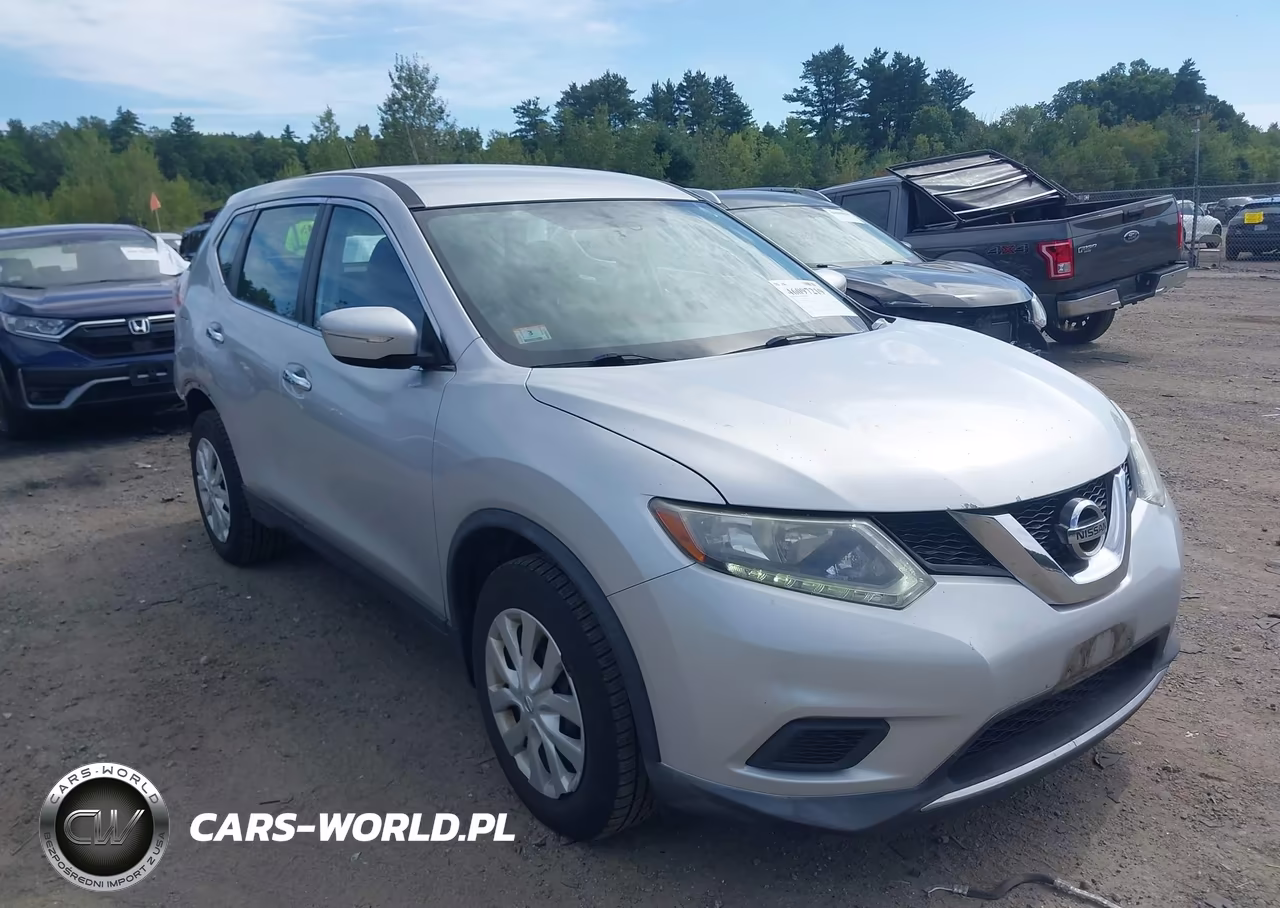 2015 Nissan Rogue S VIN:KNMAT2MV0FP504531 - 14
