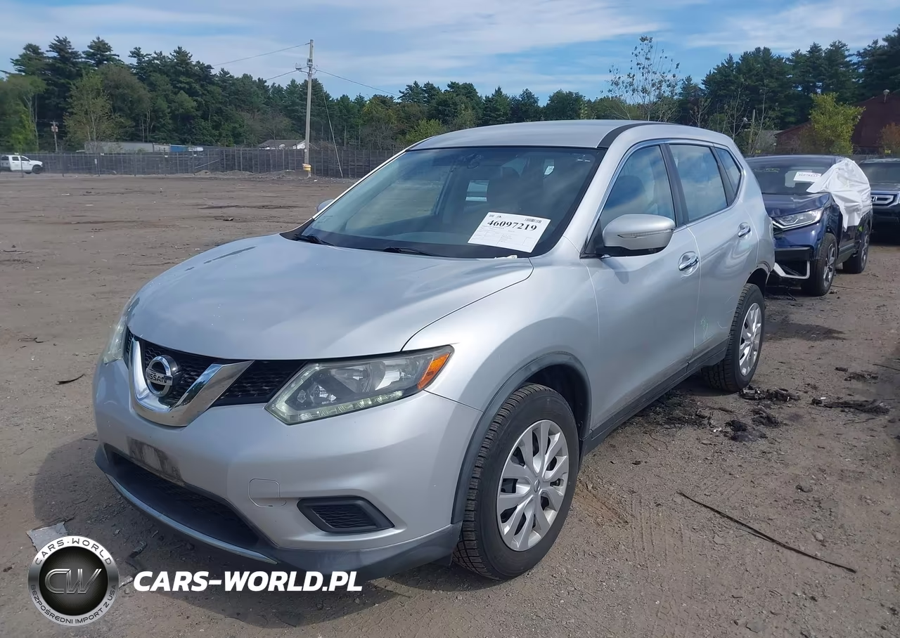 2015 Nissan Rogue S VIN:KNMAT2MV0FP504531 - 2