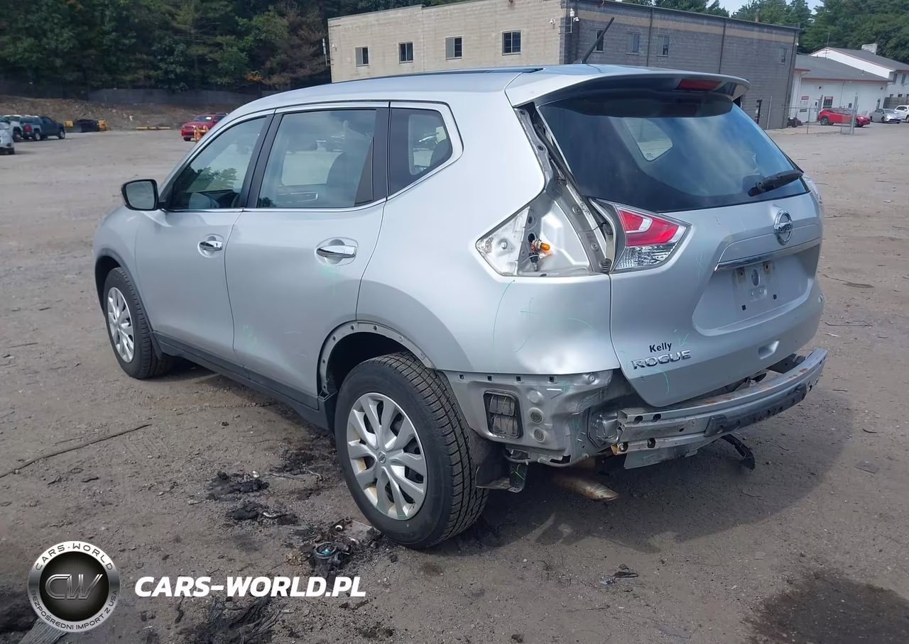 2015 Nissan Rogue S VIN:KNMAT2MV0FP504531 - 3