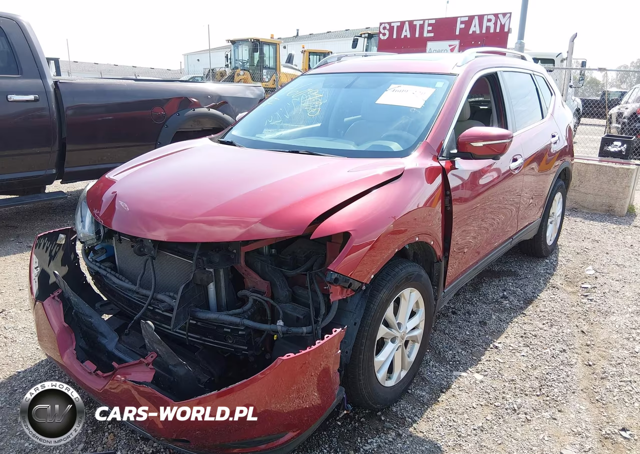 2015 Nissan Rogue Sv VIN:5N1AT2MV1FC884434 - 2