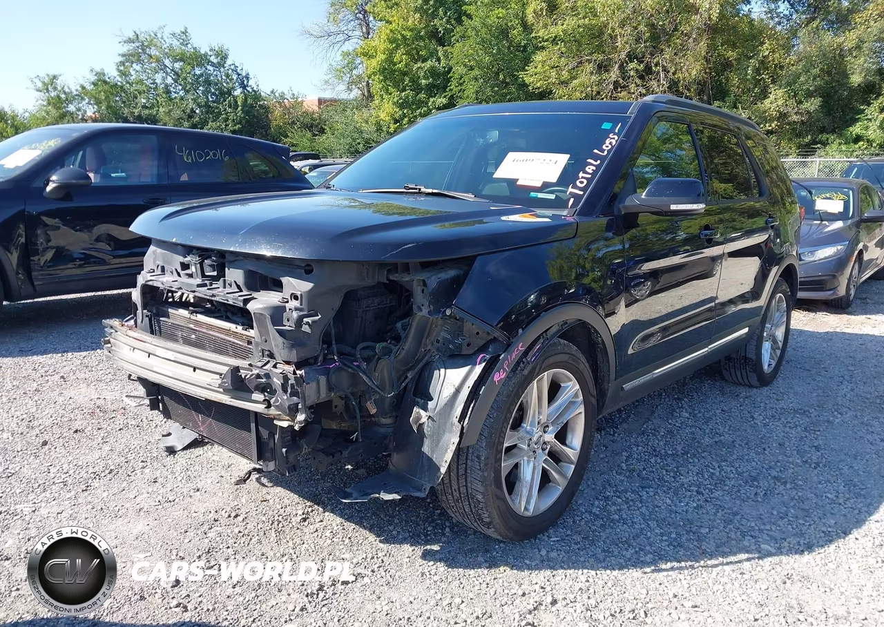 2017 Ford Explorer Xlt VIN:1FM5K8D82HGA68314 - 2