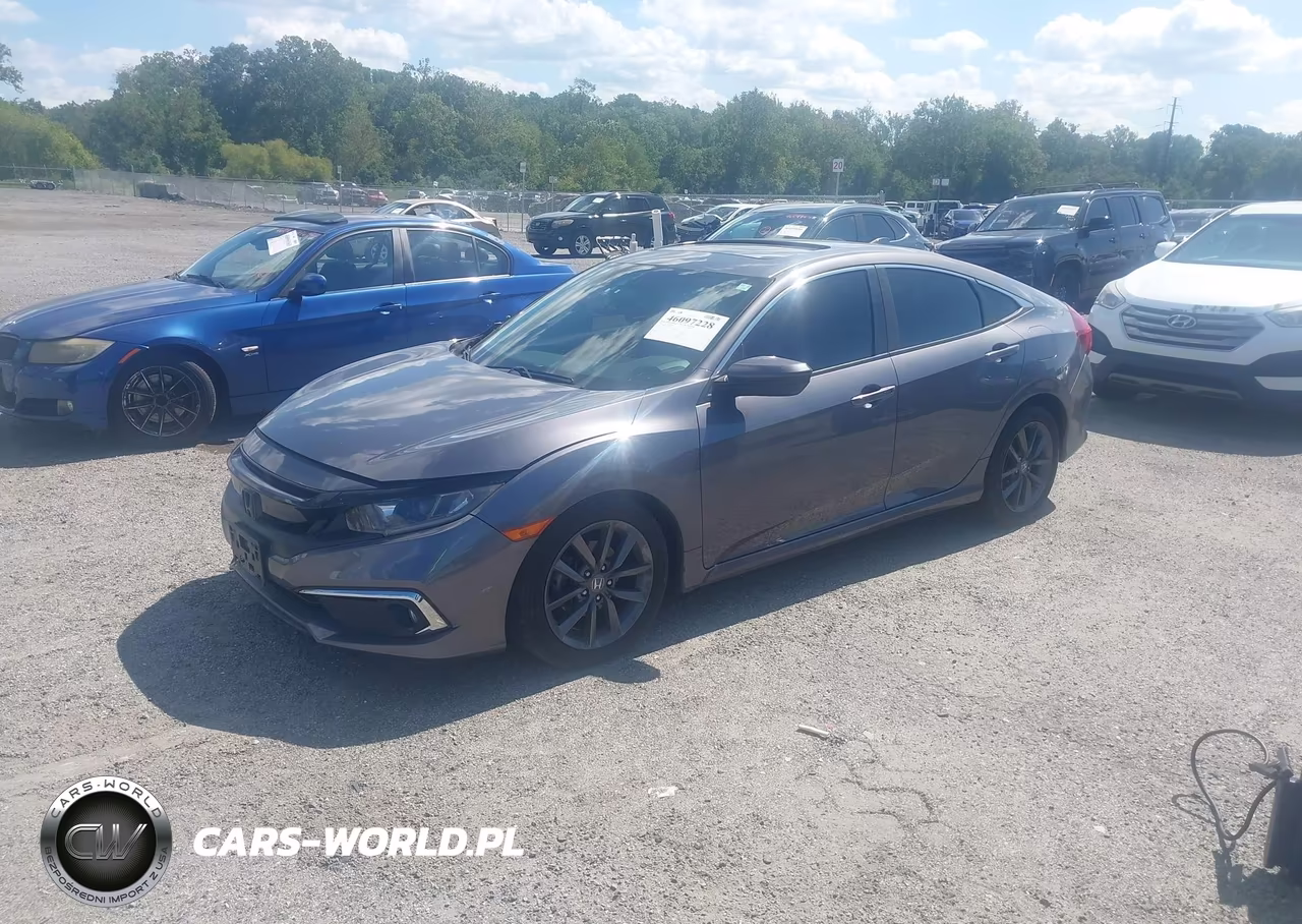 2019 Honda Civic Ex VIN:19XFC1F37KE202269 - 2