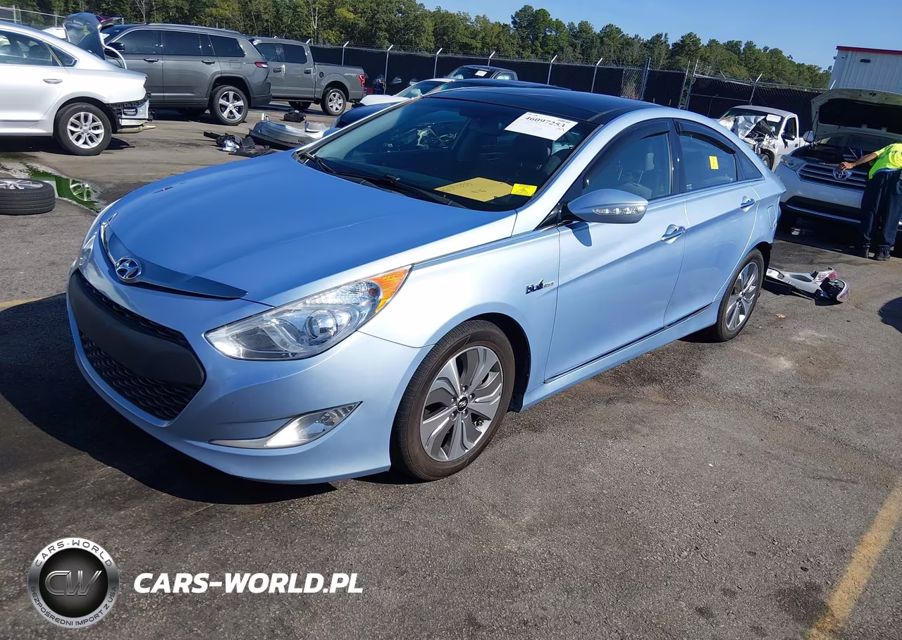 2014 Hyundai Sonata Hybrid Limited VIN:KMHEC4A49EA106143 - 2