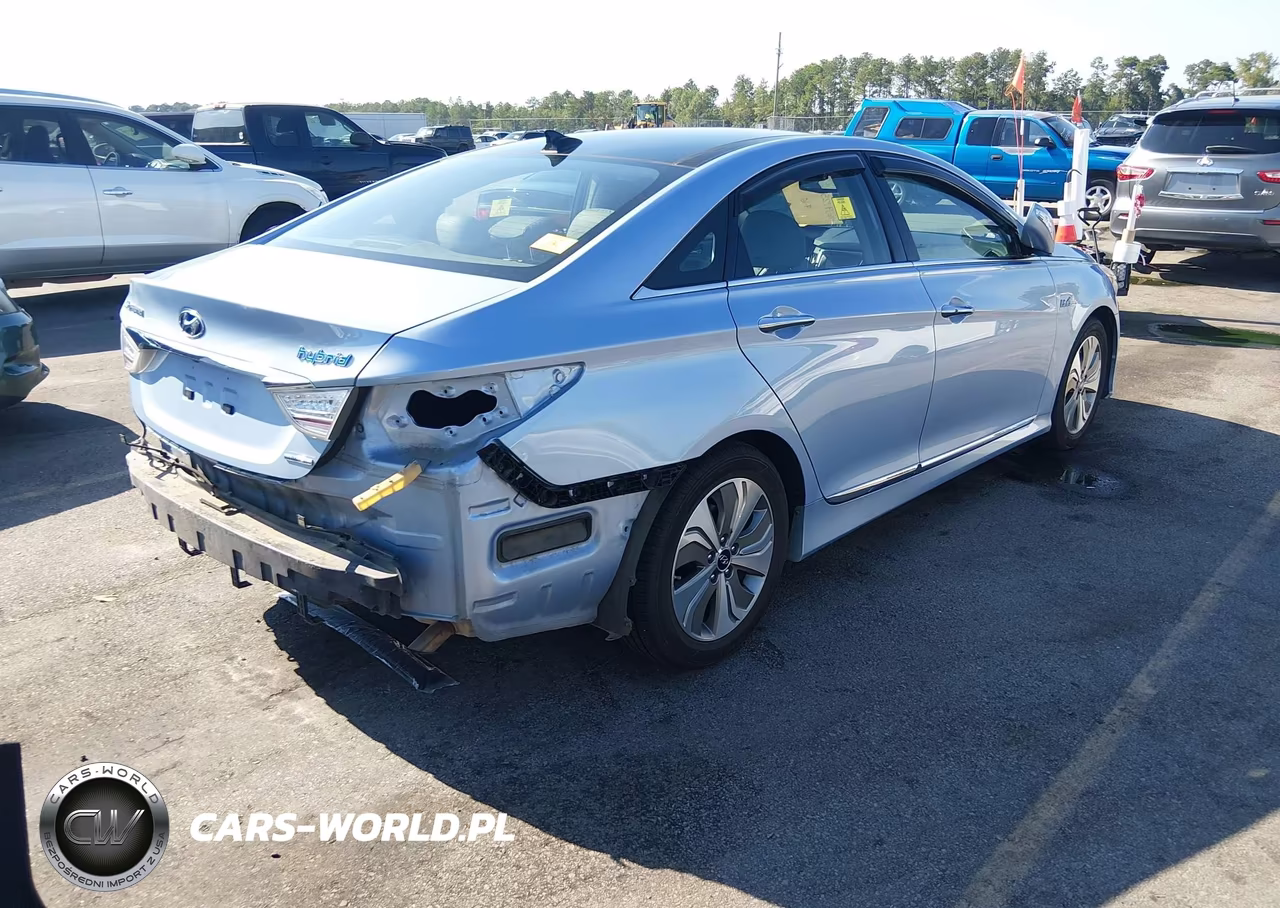 2014 Hyundai Sonata Hybrid Limited VIN:KMHEC4A49EA106143 - 4