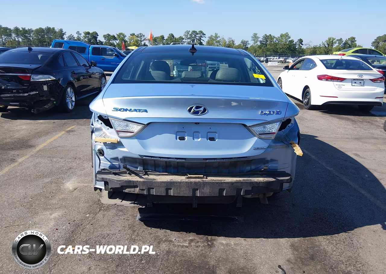 2014 Hyundai Sonata Hybrid Limited VIN:KMHEC4A49EA106143 - 6