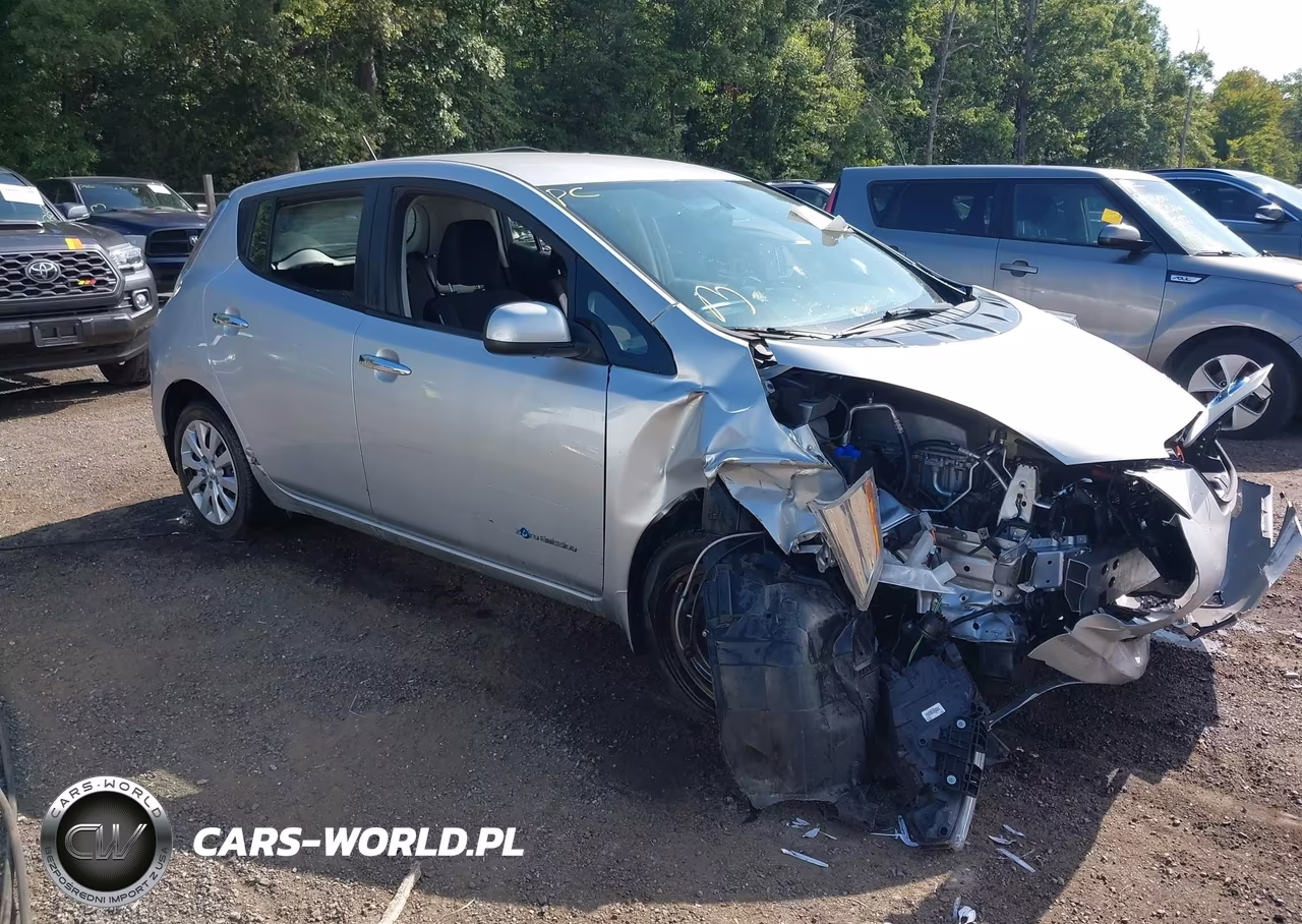 2013 Nissan Leaf S VIN:1N4AZ0CP2DC401059 - 1