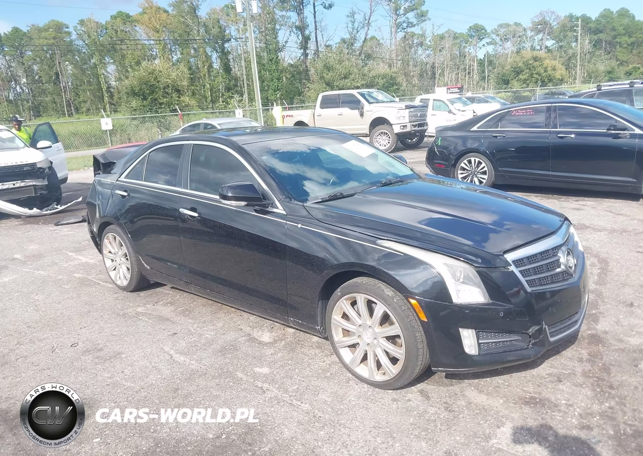2014 Cadillac Ats Premium VIN:1G6AE5SX4E0102229 - 1