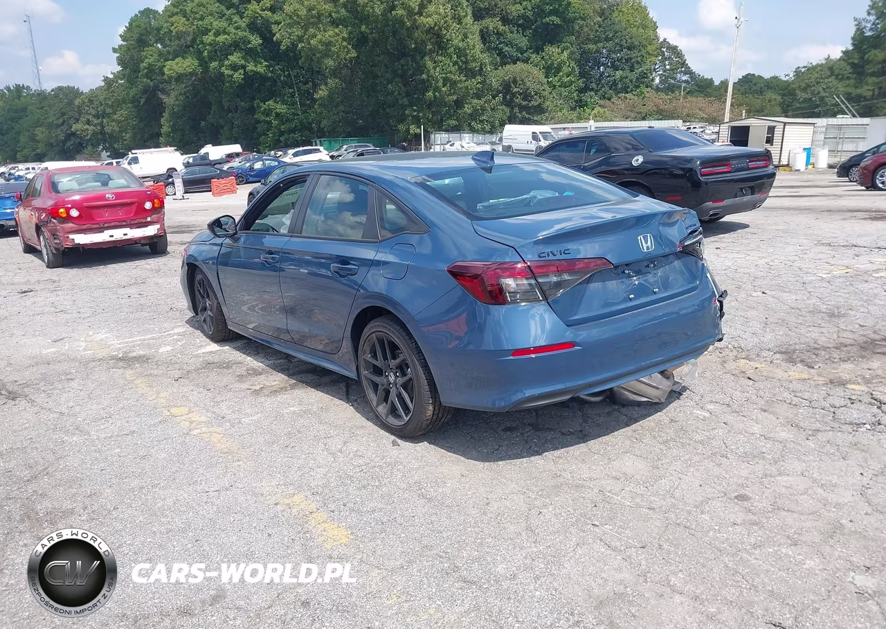 2026 Honda Civic Sport VIN:2HGFE2F53TH604945 - 3