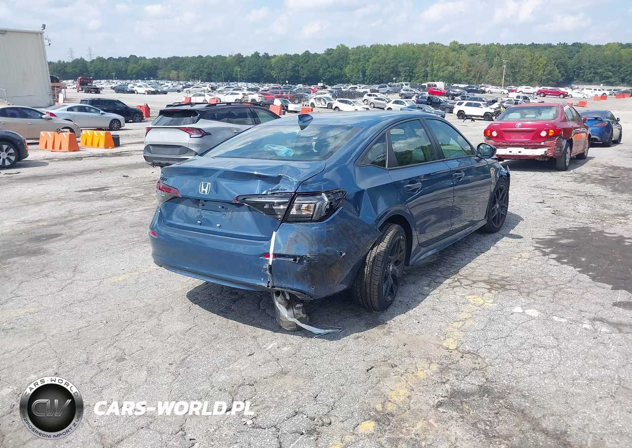 2026 Honda Civic Sport VIN:2HGFE2F53TH604945 - 4