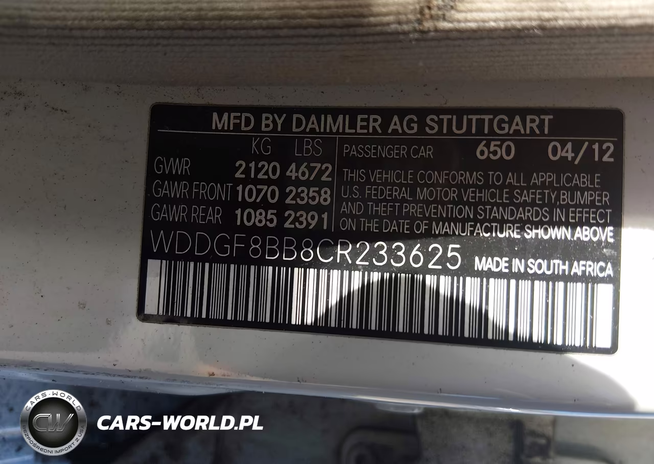 2012 Mercedes-Benz C 300 Sport 4Matic VIN:WDDGF8BB8CR233625 - 9