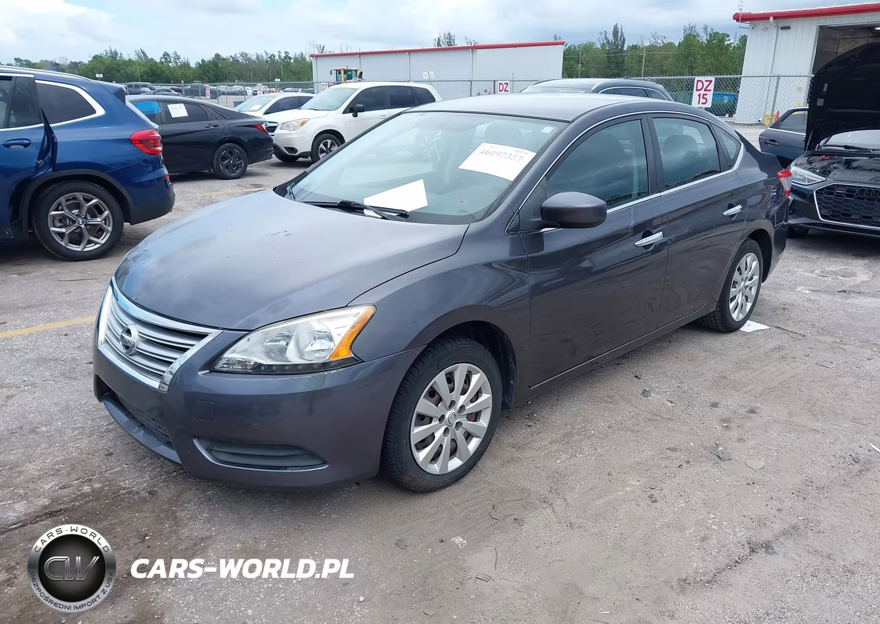 2014 Nissan Sentra Sv VIN:3N1AB7AP1EL656336 - 2