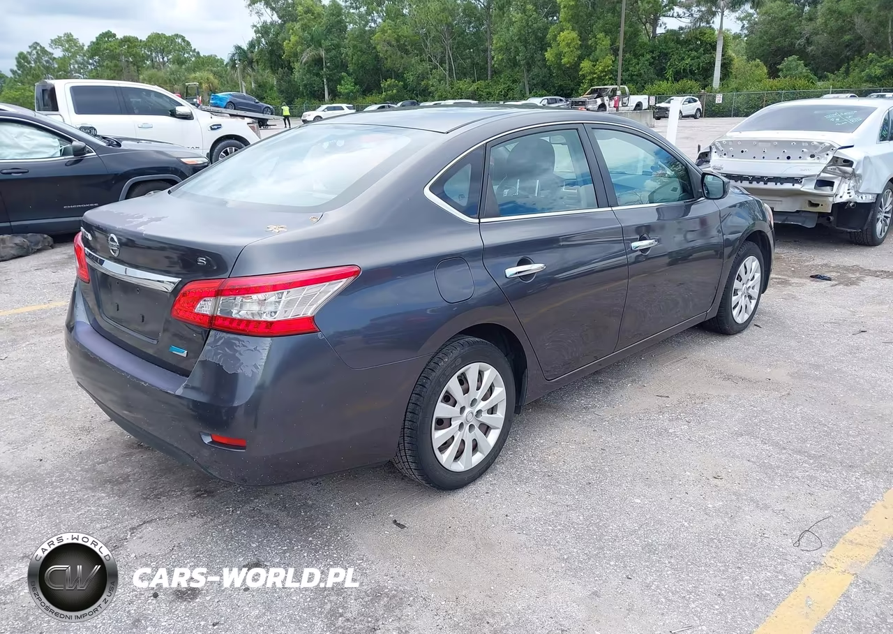 2014 Nissan Sentra Sv VIN:3N1AB7AP1EL656336 - 4