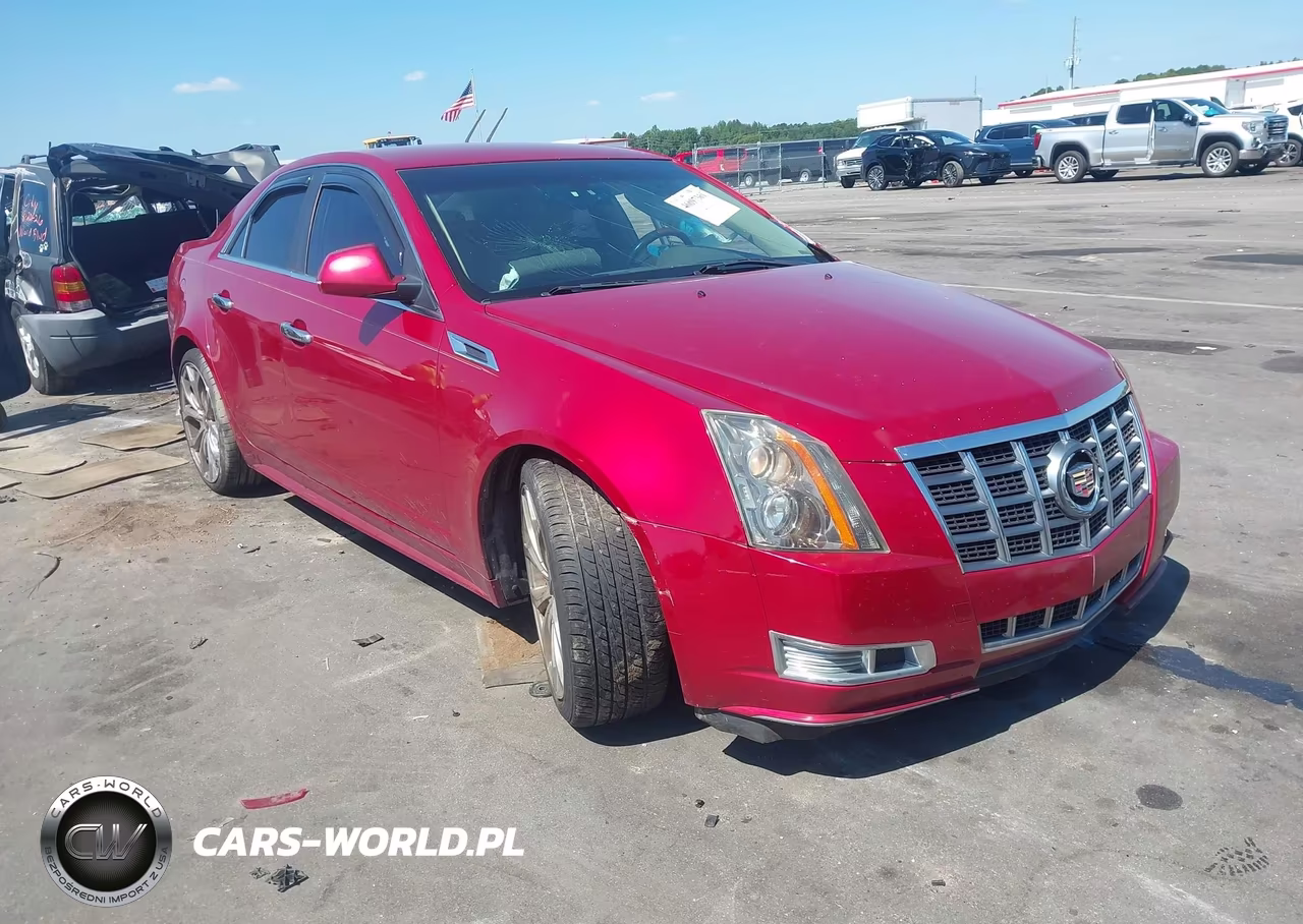 2012 Cadillac Cts Luxury VIN:1G6DE5E52C0110558 - 1