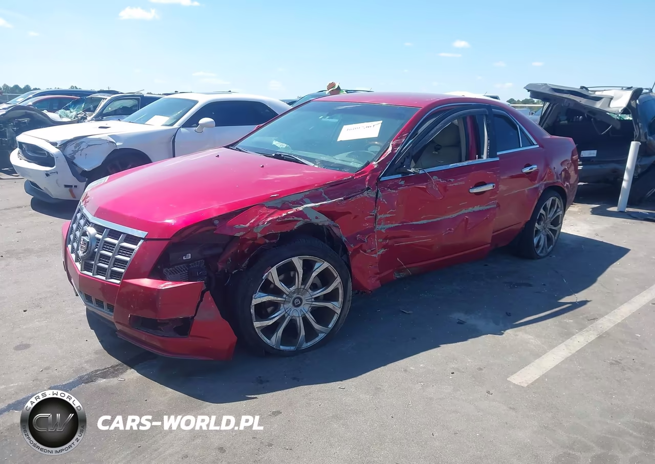 2012 Cadillac Cts Luxury VIN:1G6DE5E52C0110558 - 2