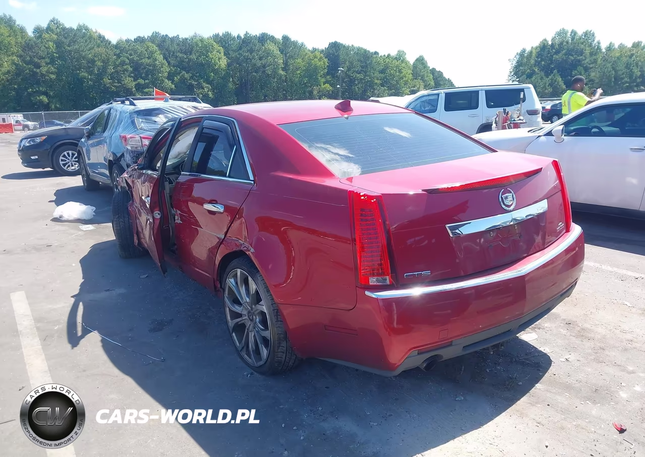 2012 Cadillac Cts Luxury VIN:1G6DE5E52C0110558 - 3