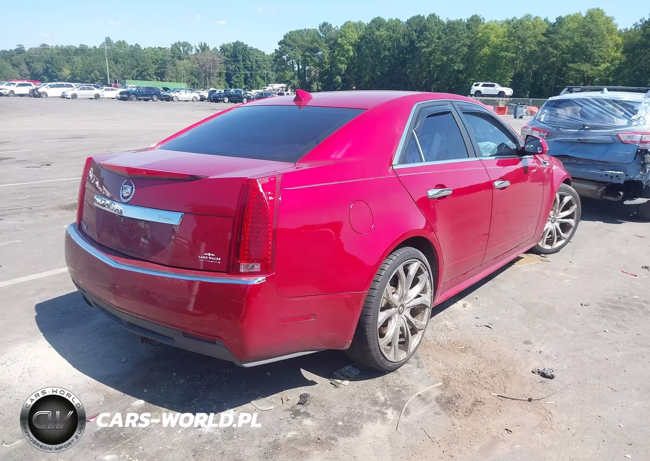 2012 Cadillac Cts Luxury VIN:1G6DE5E52C0110558 - 4