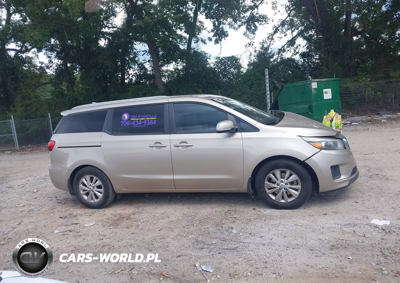 2016 Kia Sedona Lx VIN:KNDMB5C14G6124955 - 13