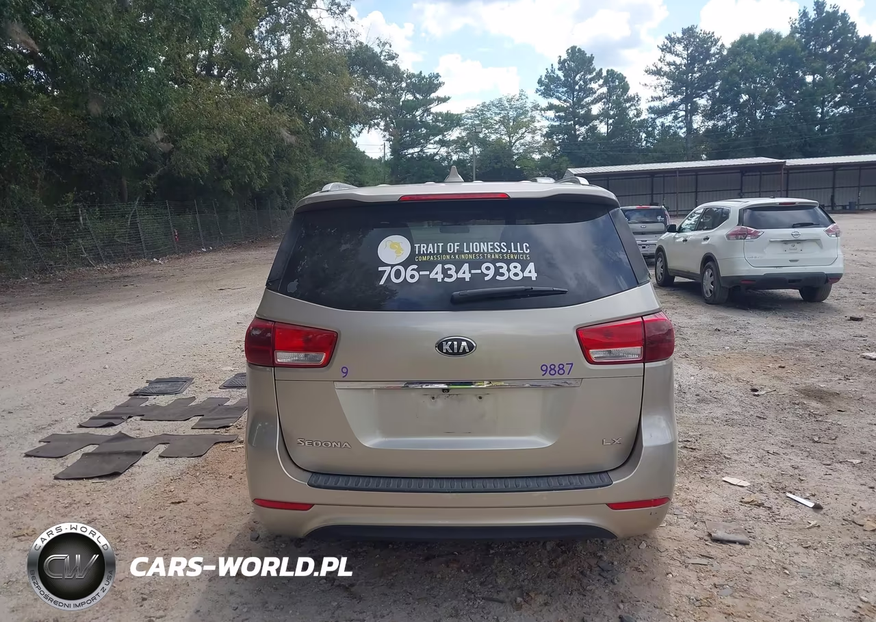 2016 Kia Sedona Lx VIN:KNDMB5C14G6124955 - 16