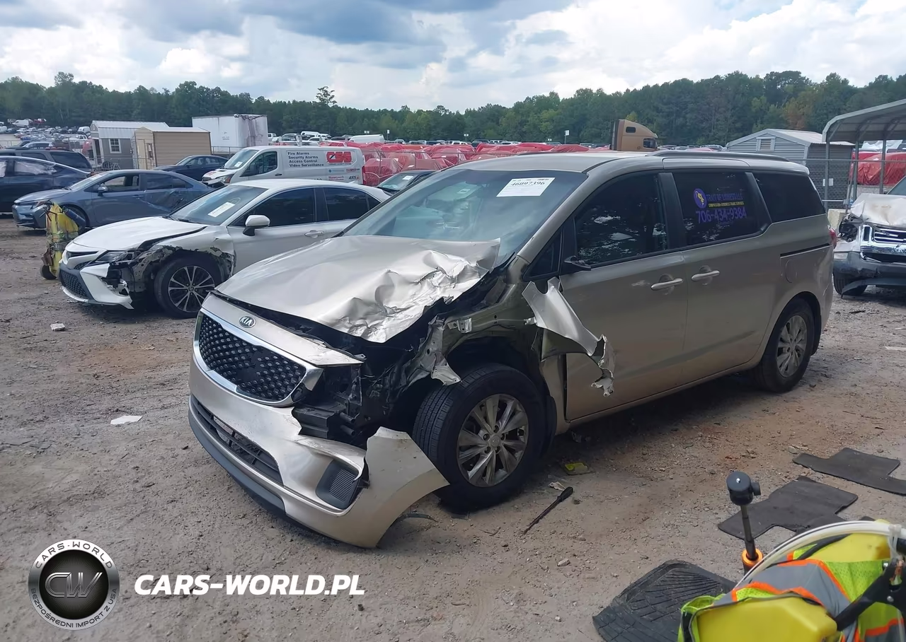 2016 Kia Sedona Lx VIN:KNDMB5C14G6124955 - 2